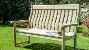 Farmers wooden bench