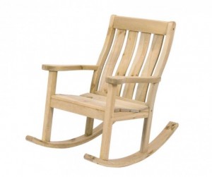pine rocking chair