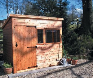 Malvern wooden shed