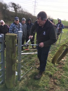 Clipex fencing demonstration