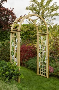 Florence wooden garden arch