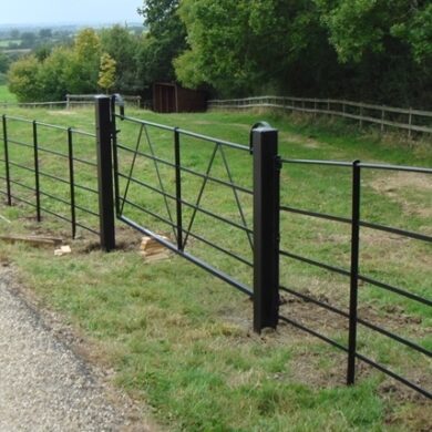 Metal Gate Posts