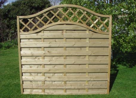 Lewesdon Fence panel