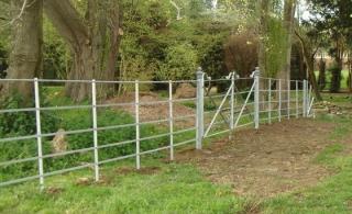 Parkland fencing