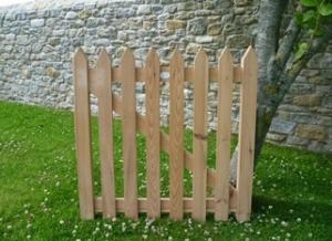 Handmade wooden gate
