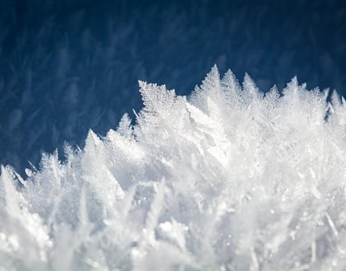 Ice crystals