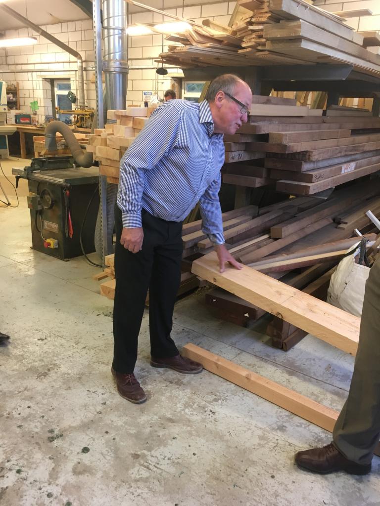 John Bright talking about wood