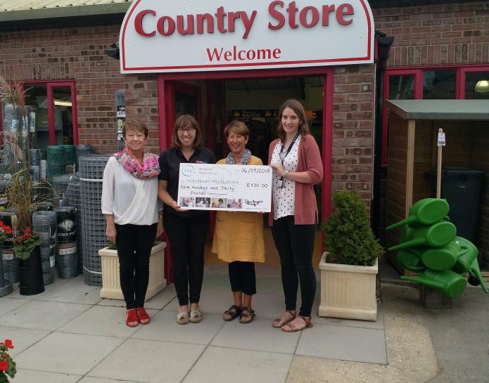 Weldmar cheque presentation