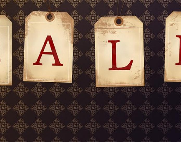 sale tags