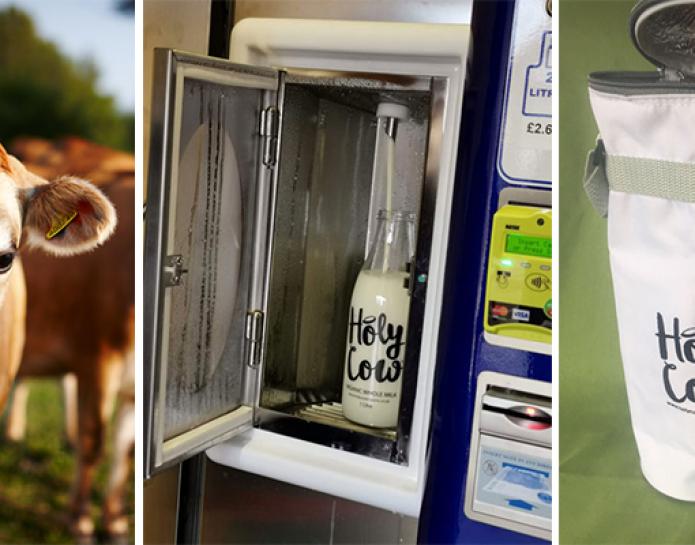 Milk vending machine