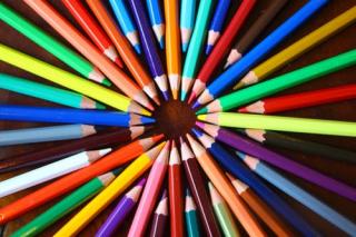 Pencils in a circle