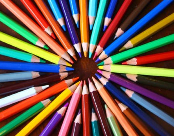 Pencils in a circle
