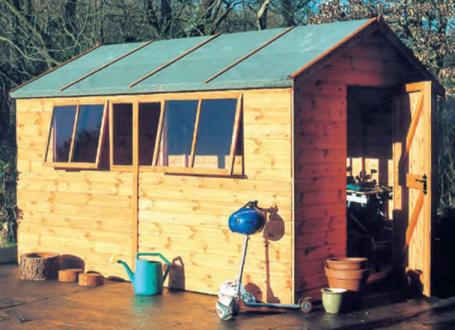 The Malvern Heavy Duty Apex Shed