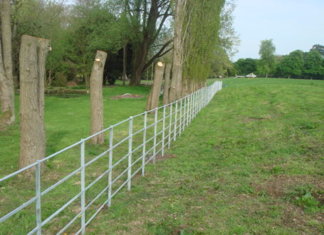Parkland fencing