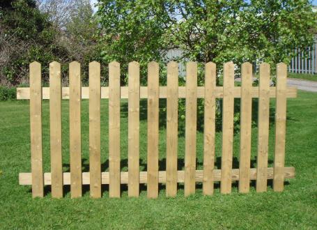 Pressure Treated Palisade Fence Panels