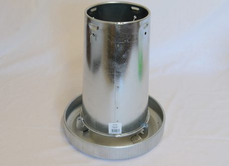 Galvanised Poultry Feeder