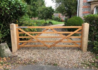 Diamond Braced Gate