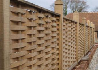 Oak Fencing Panels