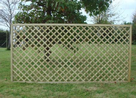 Oxbridge Trellis Fence Panel