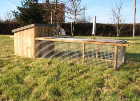 Poultry House and Run