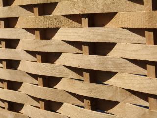 Oak Interwoven Fence Panels