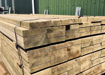 sawn rails at john bright warehouse