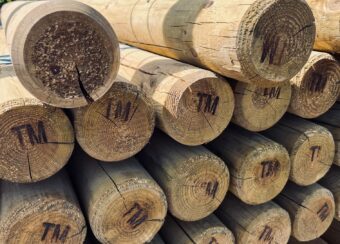 Tanalised Fencing Stakes bottom