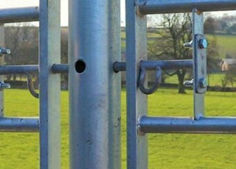 Galvanised Gate Posts