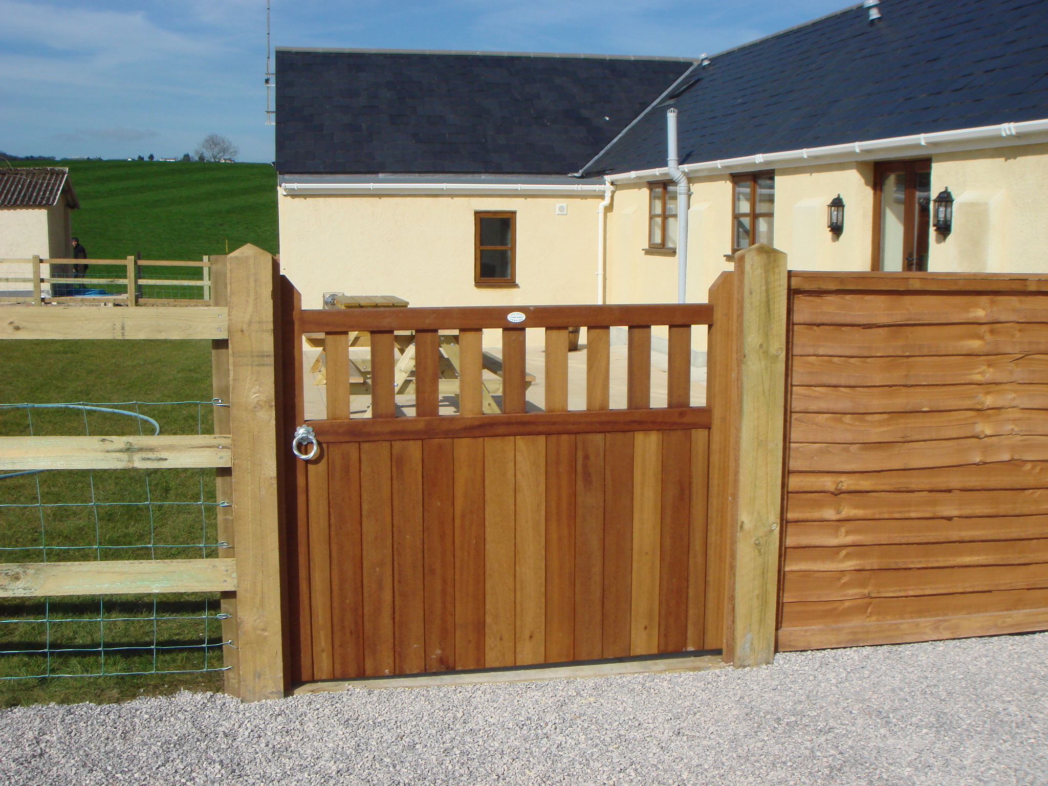Cottage Garden Gate in Iroko Hardwood