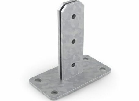 DuraPost Galvanised Bolt Down