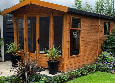 Tenbury summerhouse apex roof