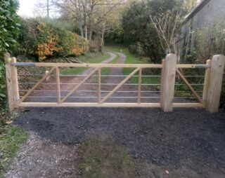 Entrance Gates Shipton Gorge