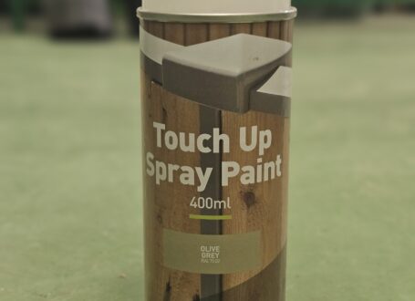 Olive grey Durapost Touch Up Spray Paint